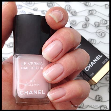 chanel ballerina nail color|Chanel lovely beige nail polish.